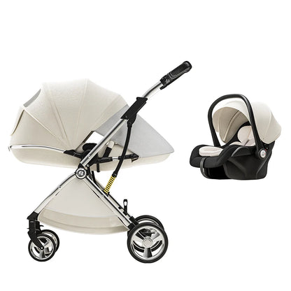 Luxurious Baby Stroller 3 in 1  - MOON