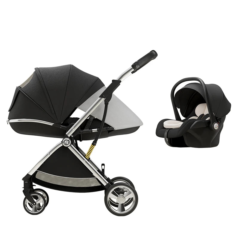 Luxurious Baby Stroller 3 in 1  - MOON