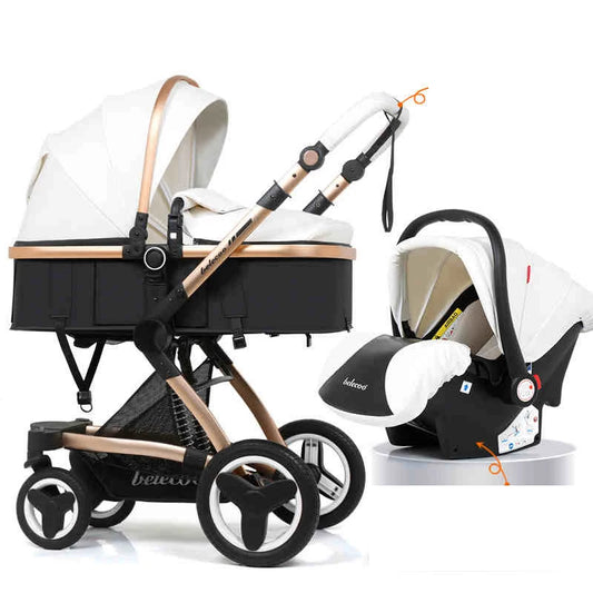 Luxury Baby Stroller 3 in 1 - URANUS